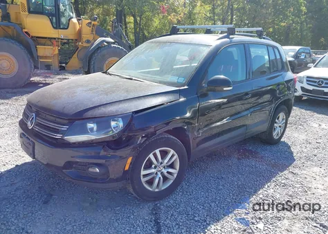 2016 Volkswagen Tiguan S z USA, uszkodzony, nr VIN WVGBV7AX5GW577804